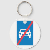 Kein Auto-Zeichen Schlüsselanhänger (Rückseite)