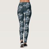 Kein Autopilot. Sei Hier. Leggings (Rückseite)