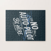 Kein Autopilot. Sei Hier. Puzzle (Horizontal)