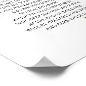 Kein Baby Fall Pumpkin Baby Shower Game Poster (Ecke)