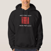 Kein Backup Kein Mitleid Data Computer Support IT  Hoodie (Vorderseite)
