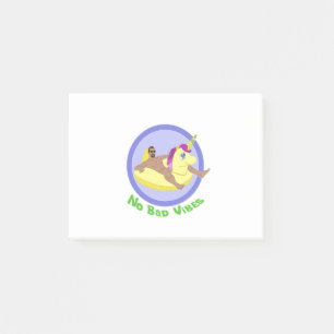 Kein Bad Vibes Post-it Klebezettel