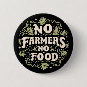 Kein Bauer Button (Vorderseite)