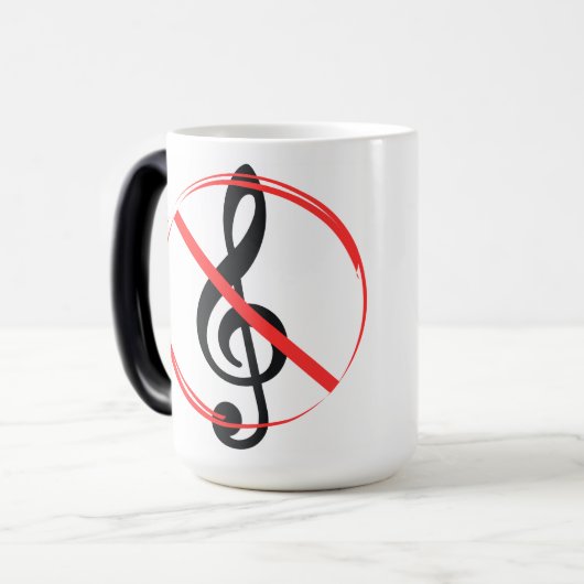 Kein Baum Verwandlungstasse (Vorderseite Links)