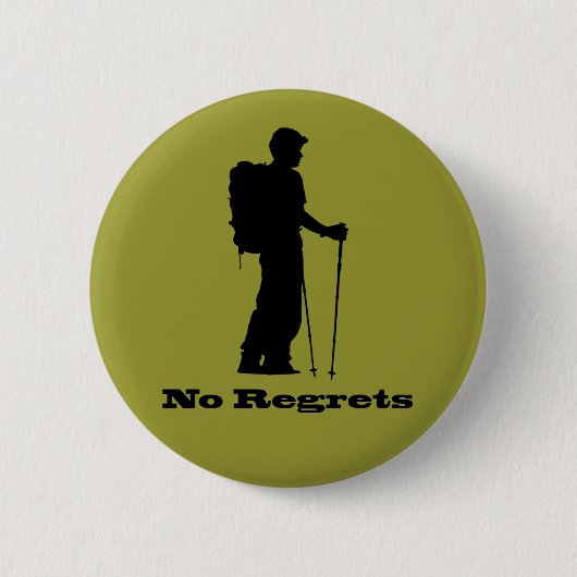 Kein Bedauern Button (Vorderseite)