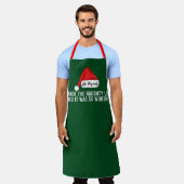 Kein Bedauern, das Weihnachten auf der schmutzigen Schürze (Getragen)