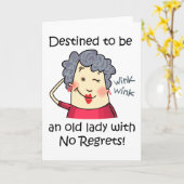 Kein Bedauern Karte (Gelbe Blume)