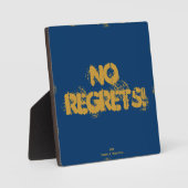 "Kein Bedauern!" Kostenvoranschlag Fotoplatte (Vorderseite)