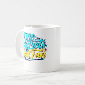 Kein Bedauern, nur Spaß Kaffeetasse (Vorderseite Links)