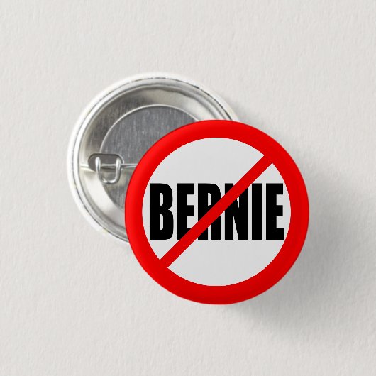 "KEIN BERNIE " BUTTON (Vorne & Hinten)