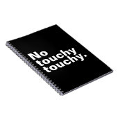 Kein berührendes, lustiges introvertiertes Design Notizblock (Rechte Seite)