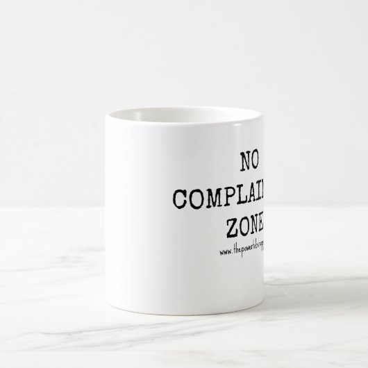 KEIN BESCHWERDEZONE KAFFEETASSE (Mittel)