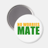 kein besorgter Partner Magnet (Vorderseite/Rückseite)