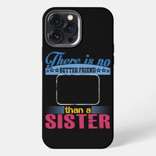 Kein besserer Freund als eine Schwester, Personali iPhone Hülle (Rückseite)