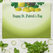 Kein Bier im Himmel Geschirrtuch (Gefaltet)