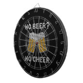 Kein Bier kein hässlicher, hässlicher Pulli Dartscheibe (Vorderseite rechts)