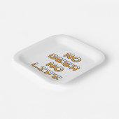 KEIN BIER KEIN LEBEN PAPPTELLER (Gewinkelt)