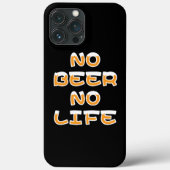 KEIN BIER KEIN LEBENSLAUF iPhone-Fall Case-Mate iPhone Hülle (Rückseite)