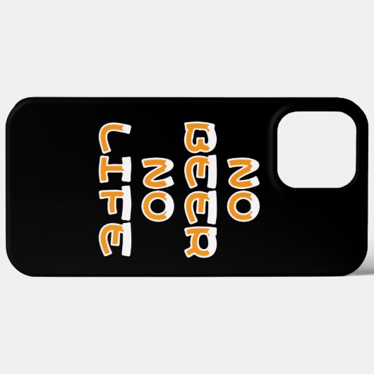 KEIN BIER KEIN LEBENSLAUF iPhone-Fall Case-Mate iPhone Hülle (Rückseite (Horizontal))