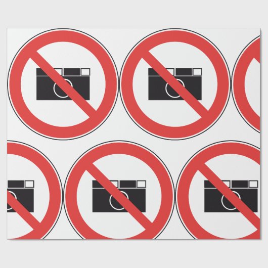 Kein Bildzeichen Geschenkpapier (Flach)