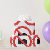 Kein Bildzeichen Geschenkpapier