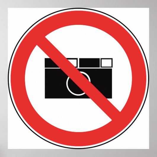 Kein Bildzeichen Poster (Vorne)