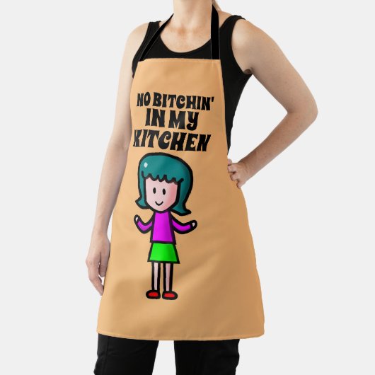 KEIN BITCHIN' IN MEINER KÜCHE EHEFRAU ODER MAMA SC SCHÜRZE (InSitu)