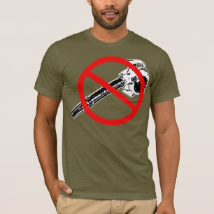 Kein Blatt-Gebläse-T - Shirt