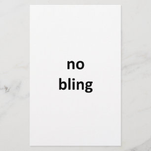 kein bling jGibney das MUSEUM Zazzle Gifts.png Briefpapier