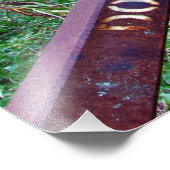 "KEIN BLOCK GATE" FOTODRUCK (Ecke)