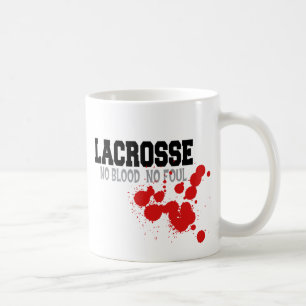 Kein Blut keine regelwidrige Lacrosse-Kaffee-Tasse Kaffeetasse