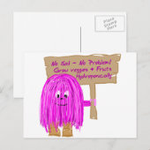Kein Boden kein Problem! Postkarte (Vorne/Hinten)
