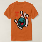 Kein Bowling-Bild speichern T-Shirt (Design vorne)