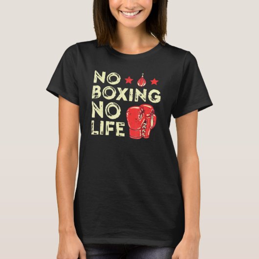 Kein Boxen für Männer T-Shirt (Vorderseite)