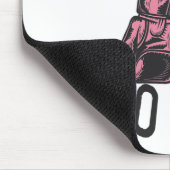 Kein Boxen kein Training oder Workout Boxhandschuh Mousepad (Ecke)