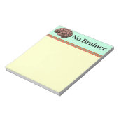 Kein Brainer Editor Notizblock (Rotiert)