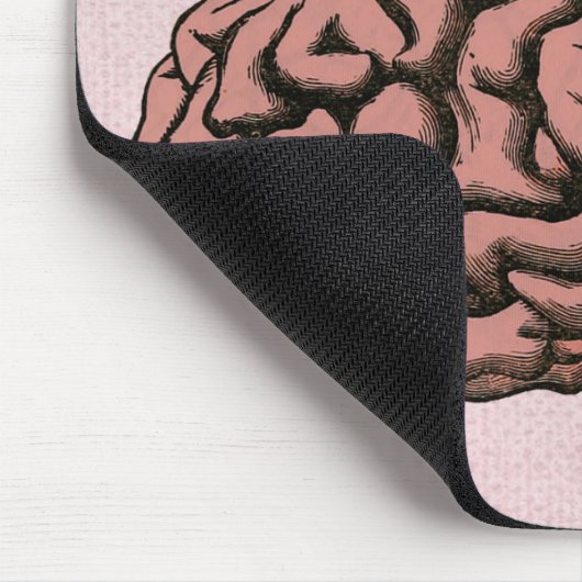 Kein Brainer Mouse Pad Mousepad (Ecke)