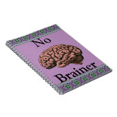 Kein Brainer-Notebook Notizblock (Rechte Seite)