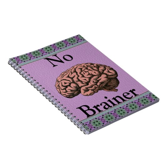 Kein Brainer-Notebook Notizblock (Rechte Seite)