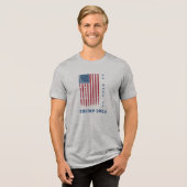 Kein BS Trump 2024 mehr Tri-Blend Shirt (Vorderseite voll)