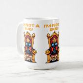 Kein Bug-Shirt Kaffeetasse (Vorderseite Links)