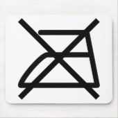 kein Bügeln Mousepad (Vorne)