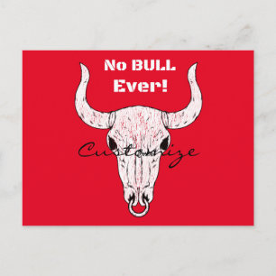 Kein Bull je Thunder_Cove Postkarte