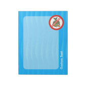 Kein Bull Zone Editor Notizblock (Rotiert)