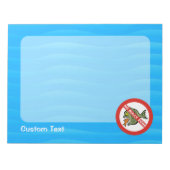 Kein Bull Zone Editor Notizblock (Vorderseite)