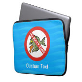 Kein Bull Zone Laptop-Sieb Laptopschutzhülle (Vorderseite Links)