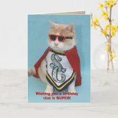 Kein Bull zum Geburtstag Karte (Gelbe Blume)