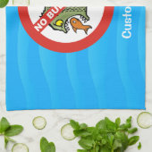 Kein Bullenzone-Handtuch Geschirrtuch (Gefaltet)