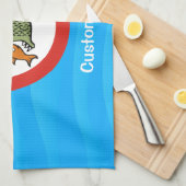 Kein Bullenzone-Handtuch Geschirrtuch (Viertel Falte)