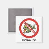 Kein Bully Zone Magnet (Vorderseite/Rückseite)